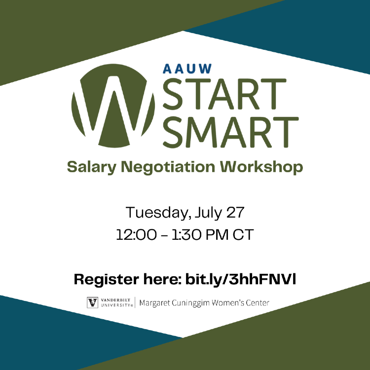 AAUW Start Smart Salary Negotiation Workshop