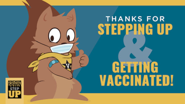 Thanks for stepping up and getting vaccinated