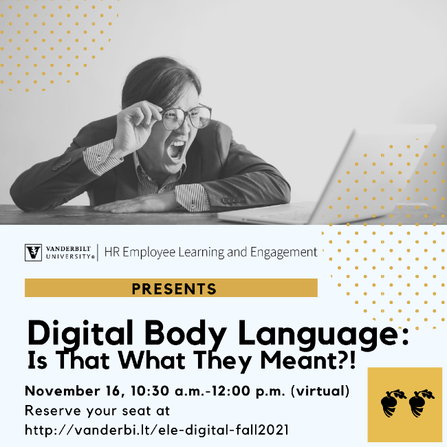Employee Learning and Engagement: Digital Body Language