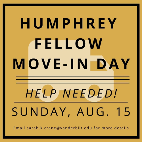 Humphrey Fellow Move-In Day