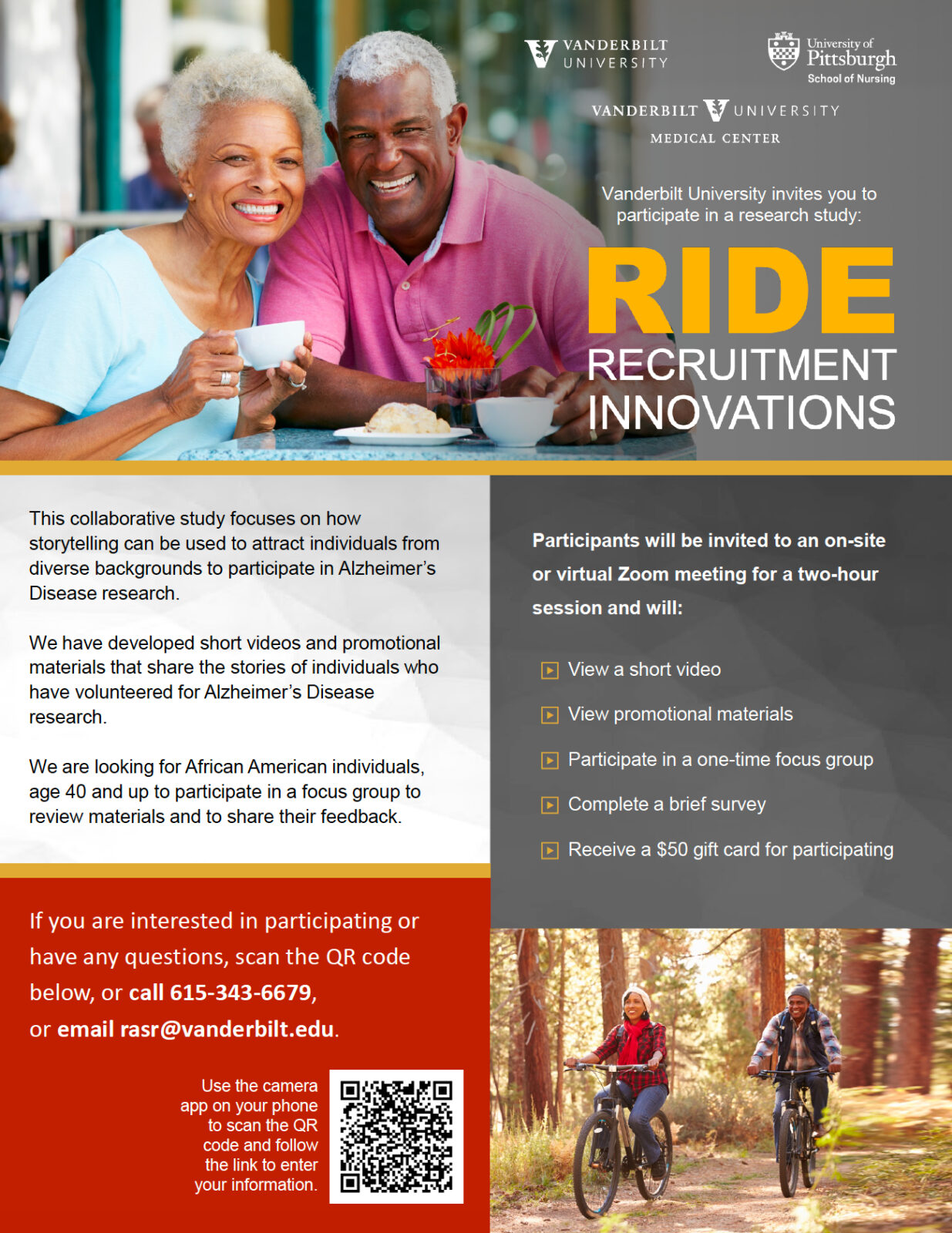 RASR Lab RIDE Recruitment Innovations flyer