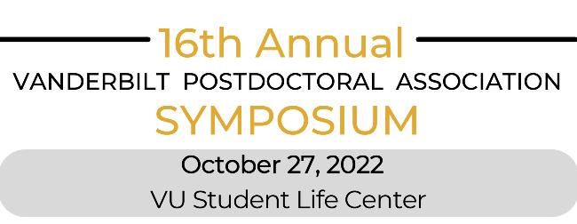 16th Annual Vanderbilt Postdoctoral Symposium