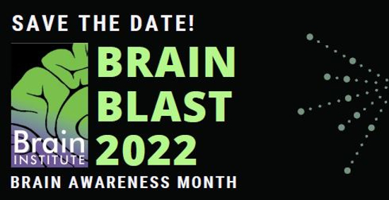 Save the date: Brain Blast 2022 is March 26
