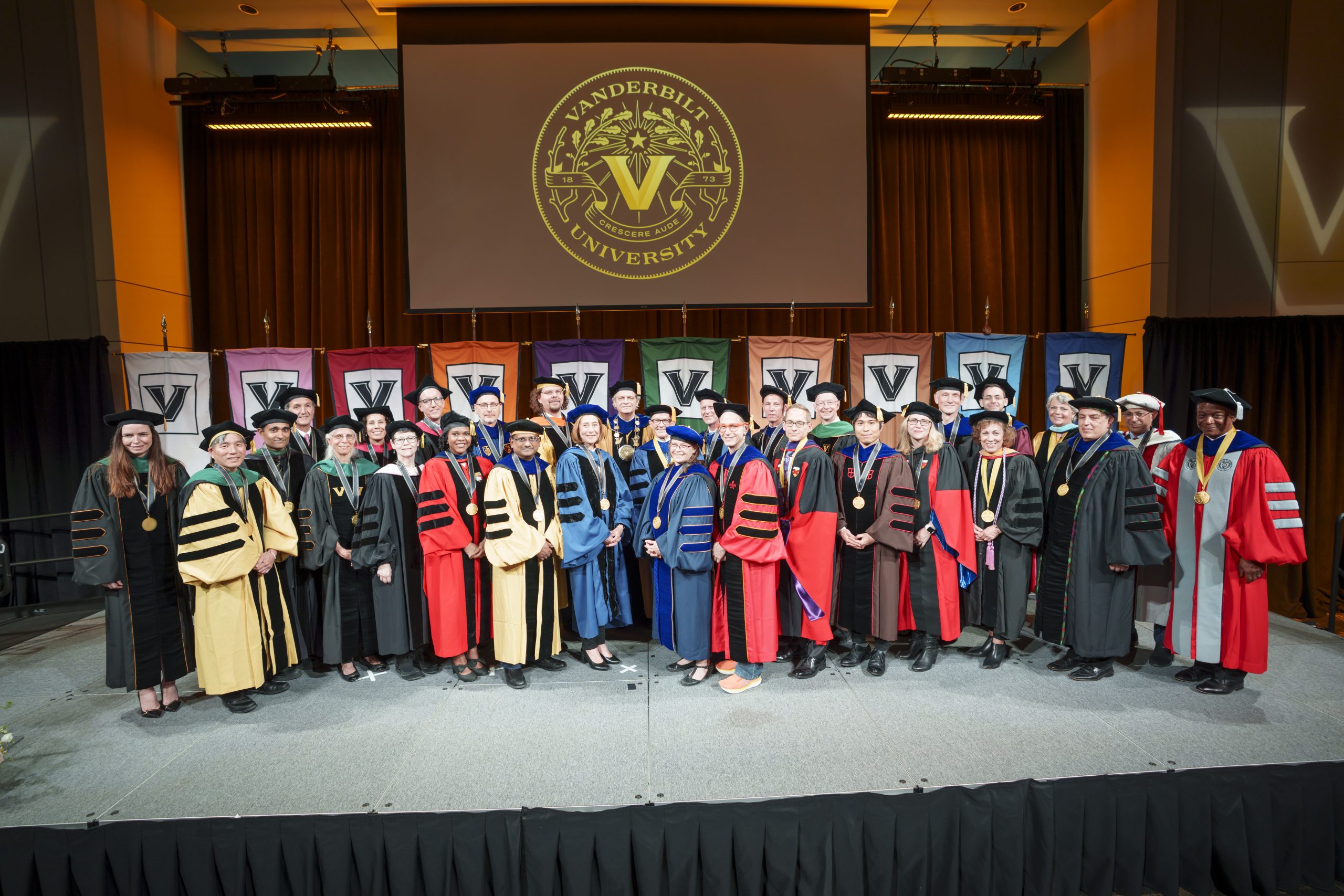 28 faculty honored at endowed chair investiture