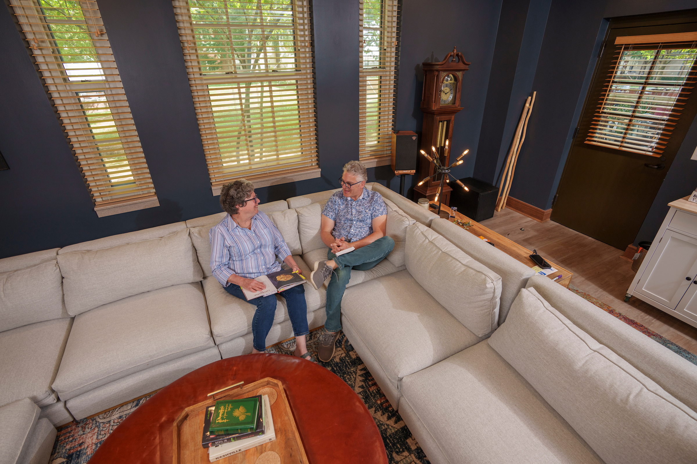 Jesse Spencer-Smith and his wife Karen