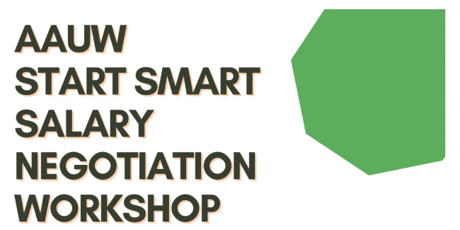 AAUW Start Smart Salary Negotiation Workshop