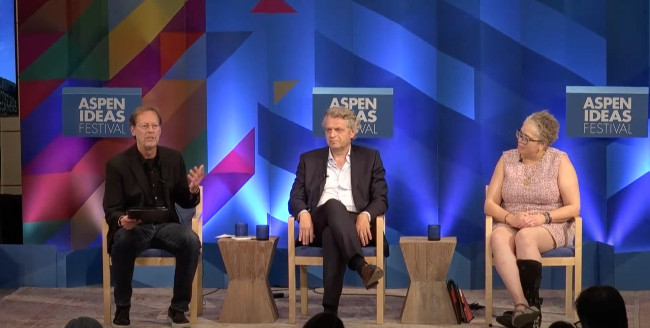 Diermeier speaks at Aspen Ideas Festival, emphasizes importance of free expression at universities