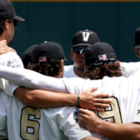 The Vanderbilt Commodores at the 2021 College World Series