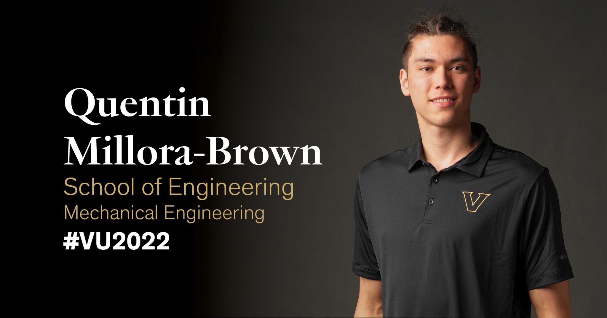 Class of 2022: Quentin Millora-Brown willing to play his role in engineering climate change solutions