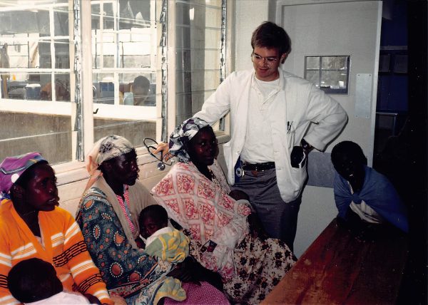 Dr. Crowe in Kenya, 1986