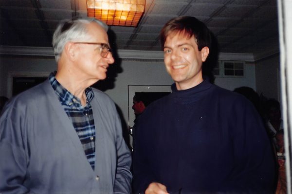 Dr. James Crowe with Bob Chanock