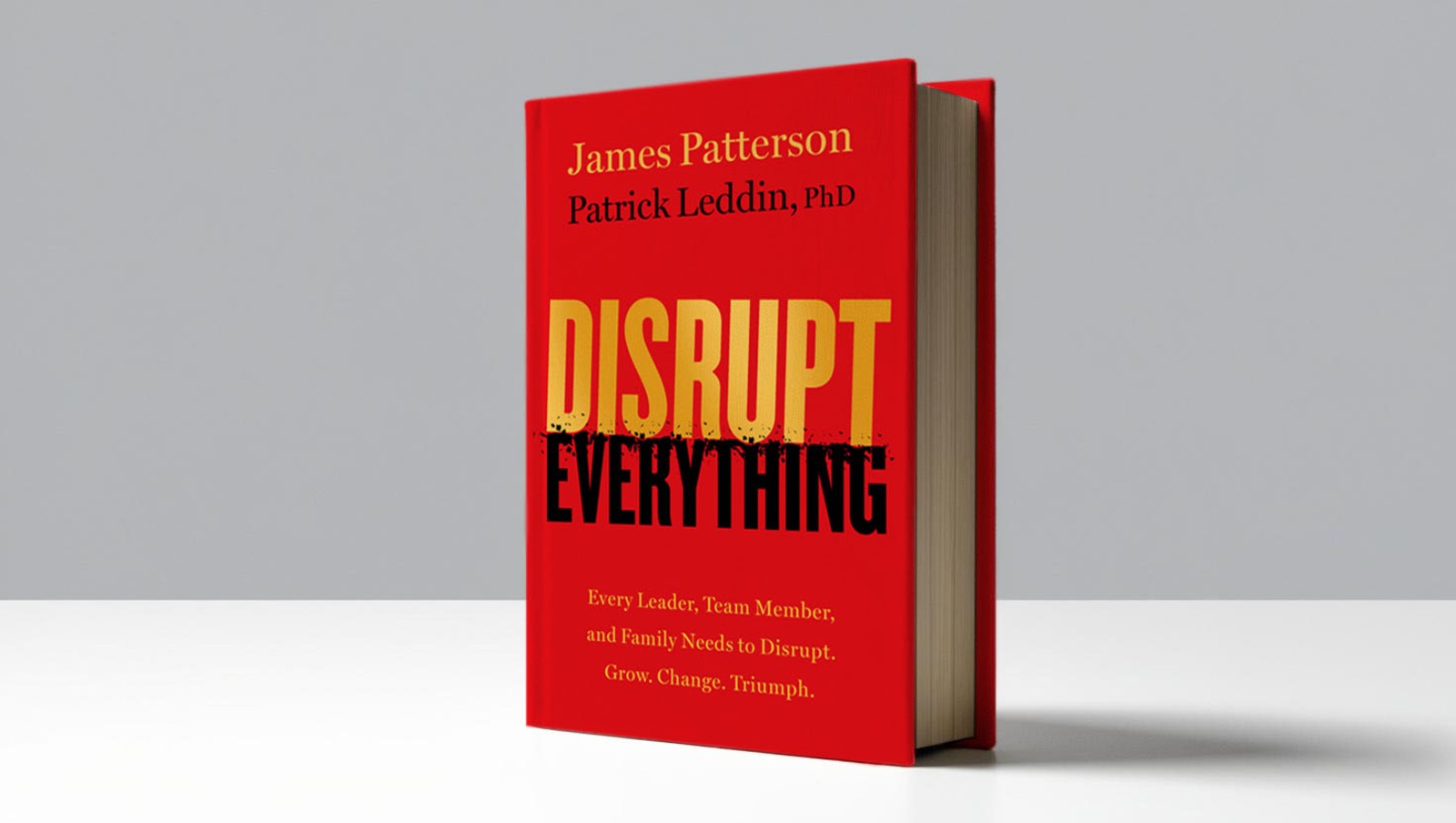 Image Description: Disrupt Everything book cover