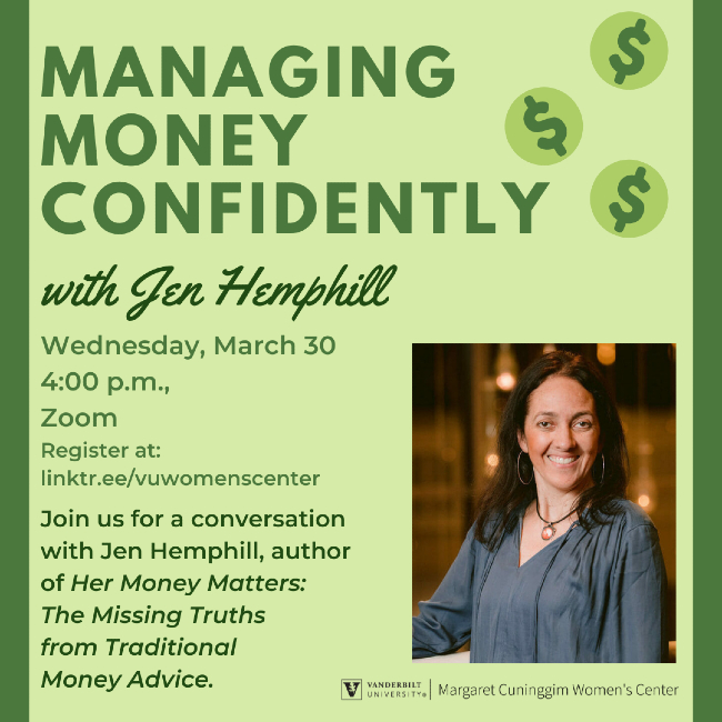 Jen Hemphill" Managing Money Confidently