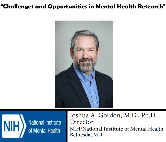 Joshua Gordon, director of the National Institute for Mental Health