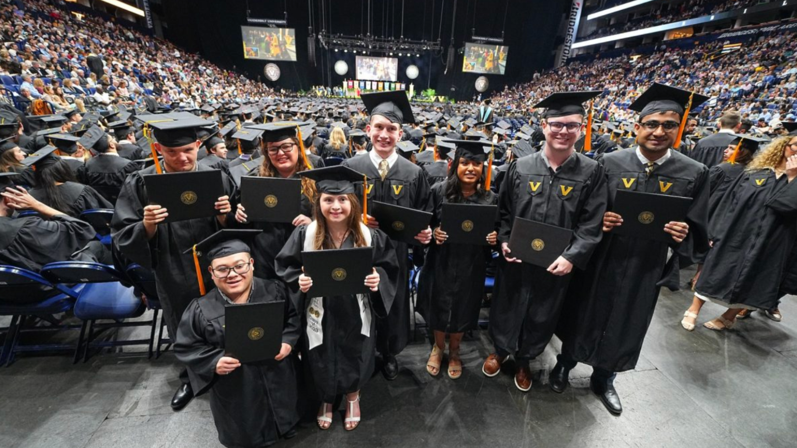 Next Steps students at 2024 Commencement