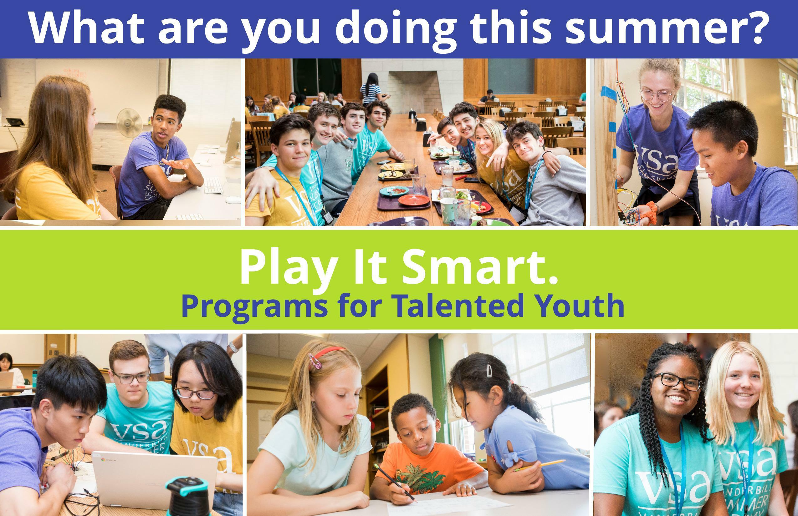 Vanderbilt Programs for Talented Youth accepting applications for