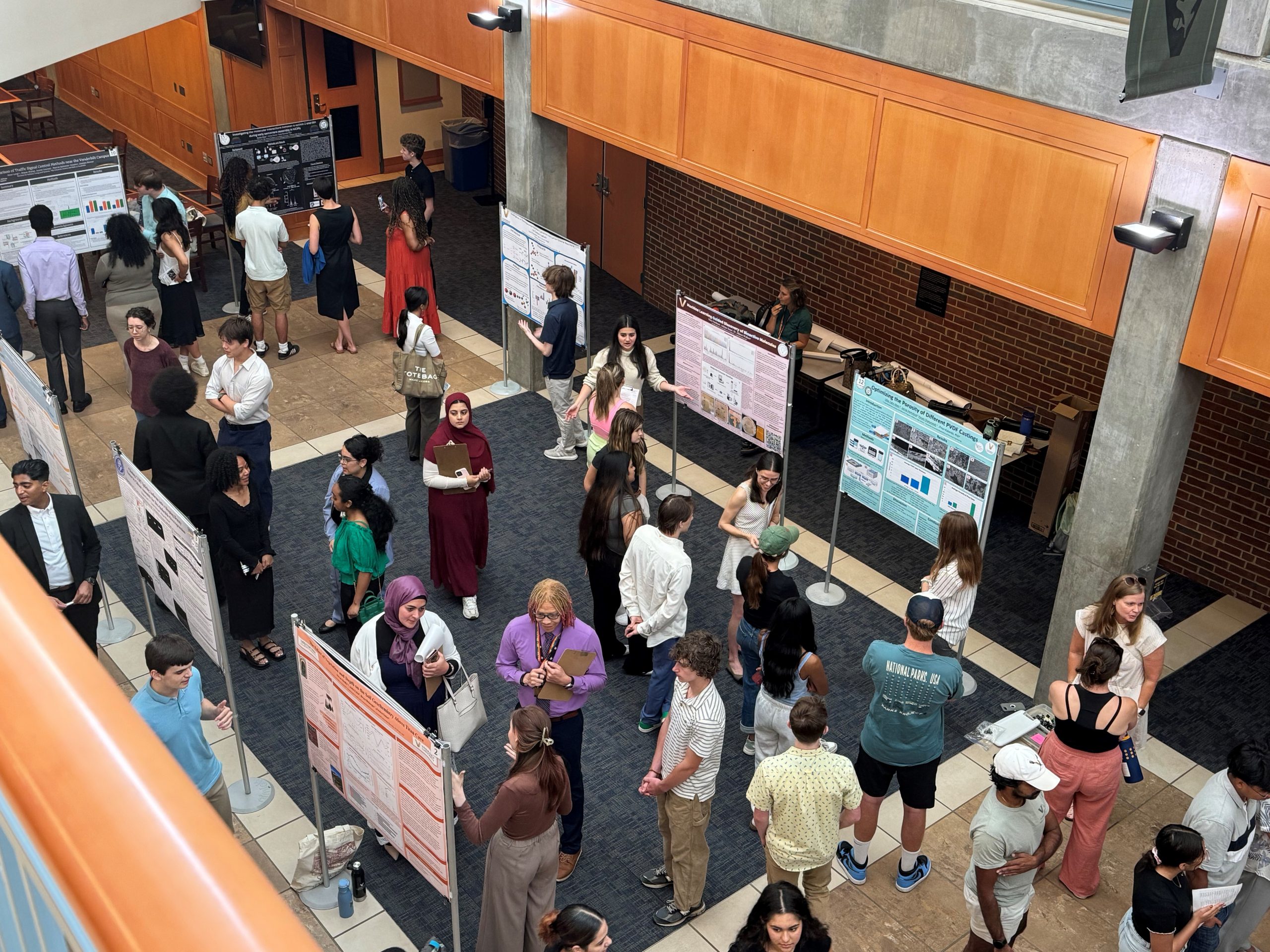 From particle physics to beekeeping: Nashville students showcase STEM prowess through Vanderbilt programs