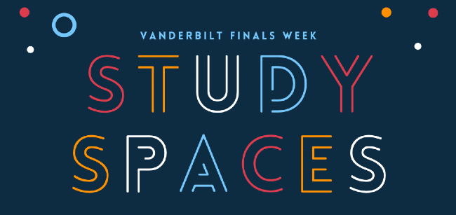 Study Spaces final exams spring 2022