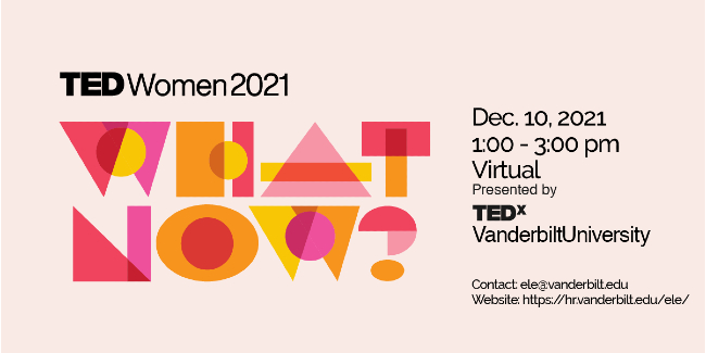 Raver, Lee, Seabolt to speak at TEDxVanderbiltUniversityWomen Dec. 10