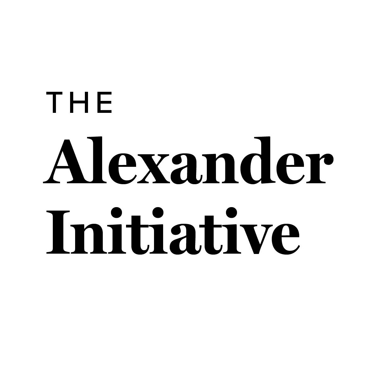 Wordmark for The Alexander Initiative