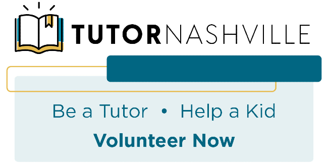 Volunteer with Tutor Nashville, make a difference in a student's