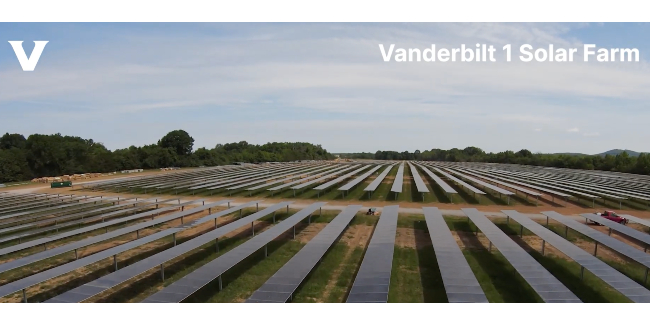 WATCH: First look at the Vanderbilt I Solar Farm
