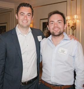 Nick Lovinger, BA'15 (left) and Jackson Vaught, BA'16, are co-presidents of the Metro-New York Vanderbilt chapter.