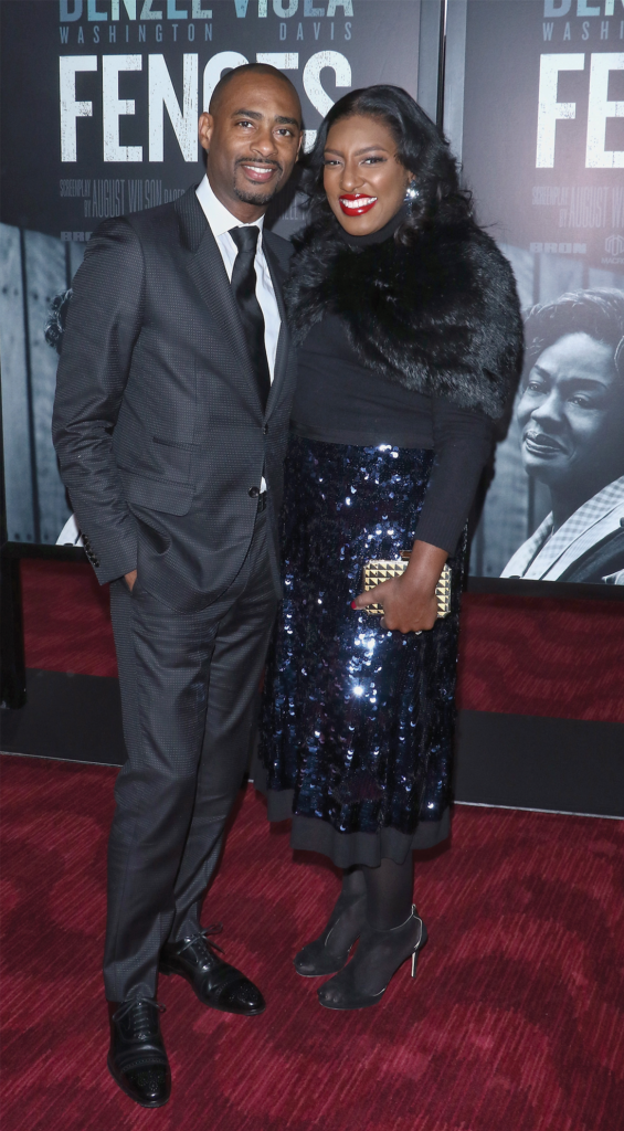 Charles D. and Stacey King attend the New York screening of Fences at the Rose Theater at Jazz at Lincoln Center on Dec. 19, 2016. The film went on to be nominated for 105 awards—and winning 50, including an Oscar for Best Supporting Actress (Viola Davis). (JIM SPELLMAN/WIREIMAGE/GETTY)