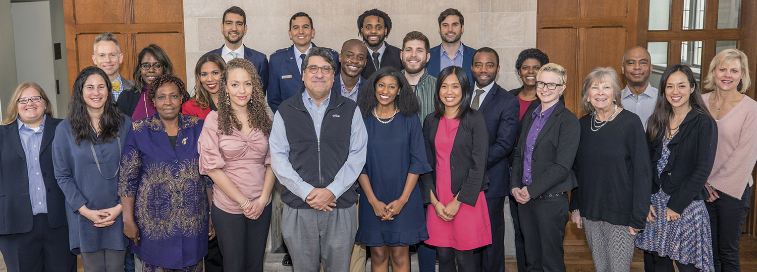 The ’Dores of Distinction, a new alumni advisory group, met with Chancellor Nicholas S. Zeppos and other university administrators in February. (Note: Not all members listed below are pictured.) (JOHN RUSSELL)