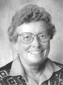 black and white portrait shot of Elizabeth Klepper