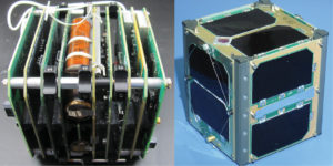 AMSAT’s Fox1-Cliff CubeSat, or AO-95, carries Vanderbilt’s “flight spare” radiation effects experiment, a Virginia Tech camera experiment, and a Penn State–Erie gyroscope experiment. (AMSAT)