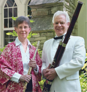 James Berkenstock retired in June after 50 years with the Lyric Opera of Chicago. His wife, Jean, is former principal flutist with the Lyric. (Courtesy Midsummer's Music Festival)