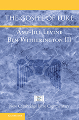 Book cover The Gospel of Luke by Amy-Jill Levine and Ben Witherington III