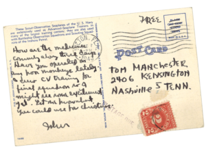 Postcard, Dec. 7, 1943