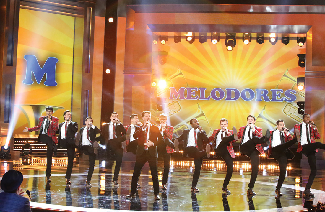 Photo of The Melodores performing
