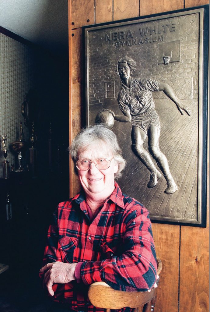 White at her Lafayette, Tennessee, farm in 1996 (SPORTING NEWS/GETTY IMAGES)