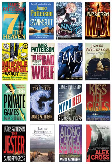 best james patterson books in order