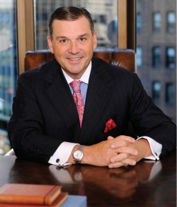 Attorney Rich Miller, president of the Metropolitan Opera Guild, is providing Vanderbilt with access to live streaming of Met performances. He and his wife, Carol, are the parents of a Blair School junior. Photo courtesy of Morris and McVeigh Law Firm