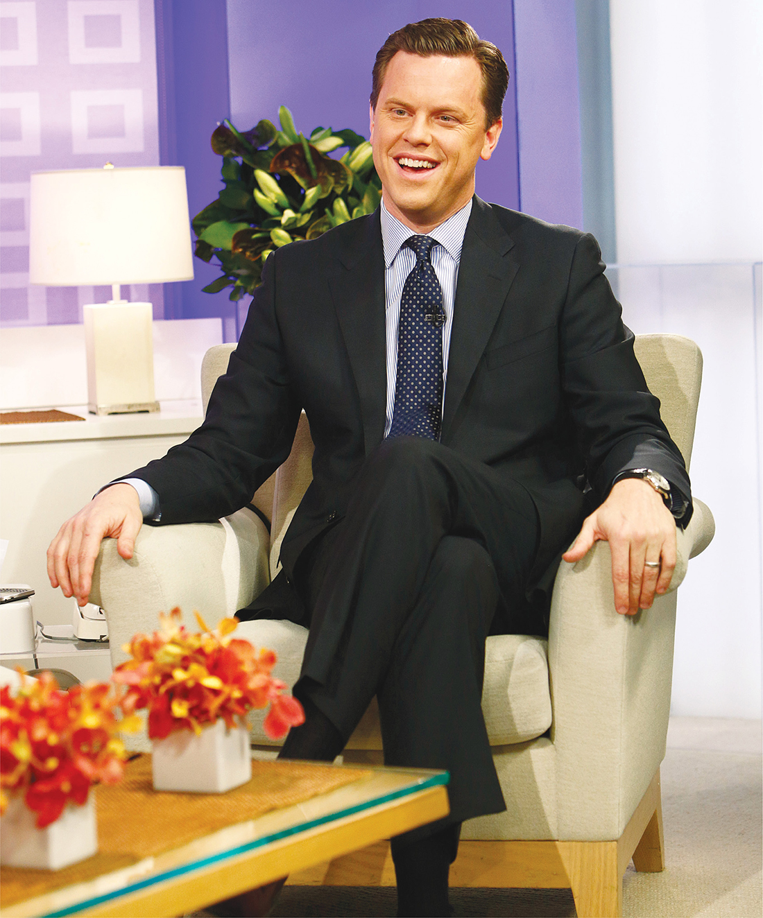 Morning Son Willie Geist BA 97 follows his father s example to