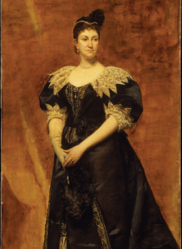 painting of Caroline Schermerhorn Astor