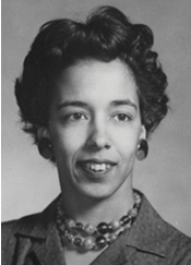 “Y.Y.” Clark at the beginning of her groundbreaking career. Photo courtesy Society of Women Engineers